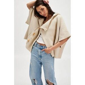 Free People Toggle Poncho